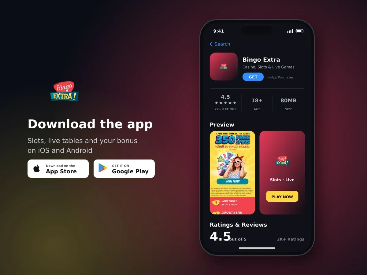 Bingo Extra app